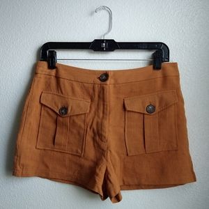 NWT Forever 21 Woven Ginger Shorts